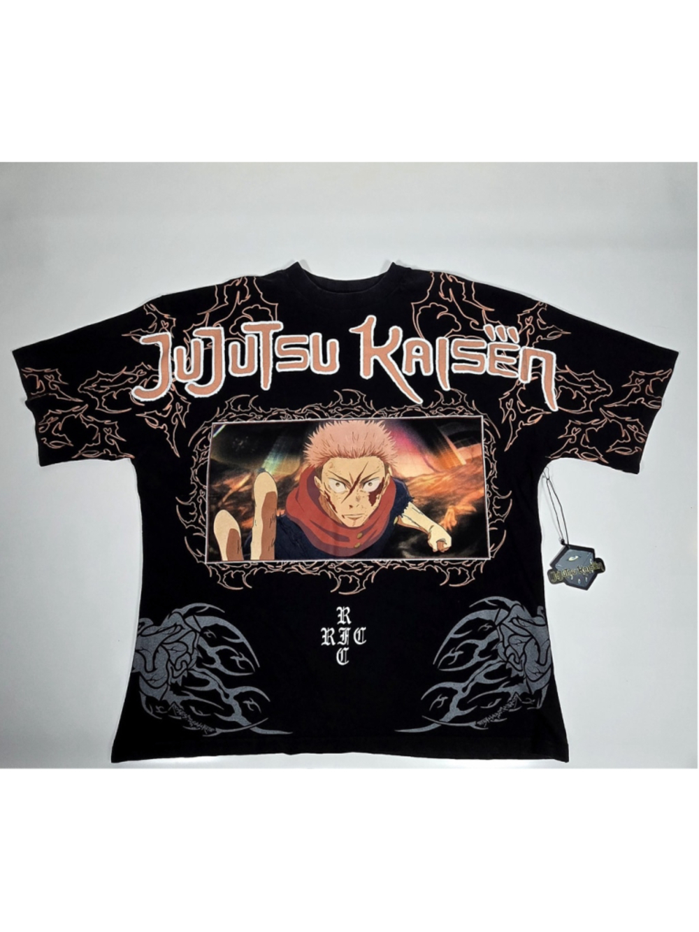 Civil Regime x Jujutsu Kaisen JJK Wrath Of Itadori 199X Oversized Tee